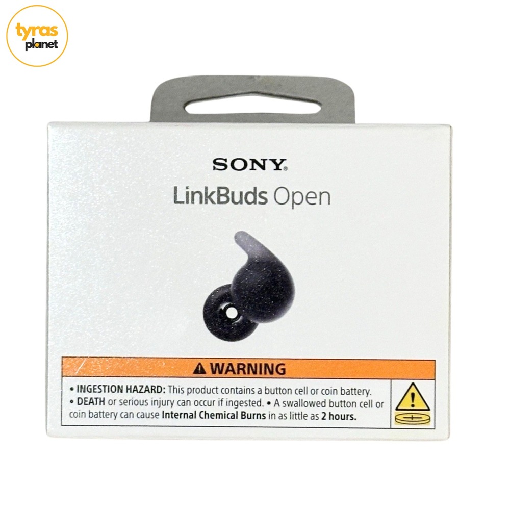 Sony LinkBuds Open True Wireless Bluetooth Earbuds Black WFL910/B NEW